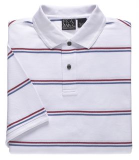 Traveler Short Sleeve Patterned Polo JoS. A. Bank