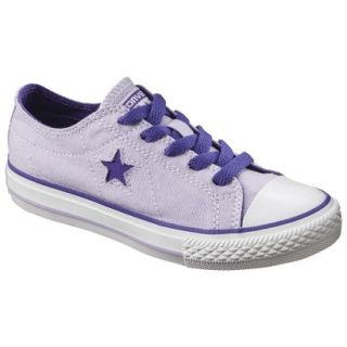 Girls Converse One Star Slip on Sneaker   Purple 6