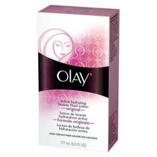 Olay Active Hydrating Beauty Fluid Original Facial Moisturizer   6 oz