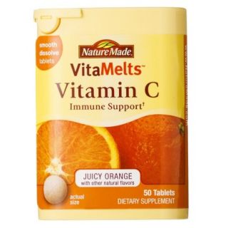 Nature Made VitaMelts Vitamin C Tablets   50 Count