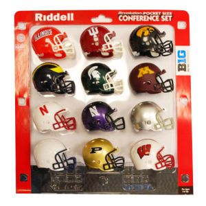 Riddell NCAA Old Conference Set Helmets