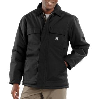 Carhartt Extremes Arctic Quilt Lined Coat   Black, Large Tall, Model C55