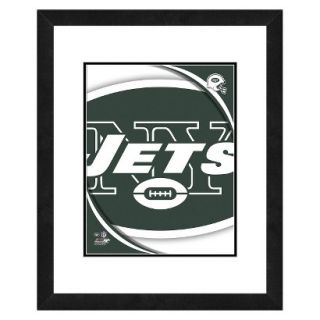 NFL New York Jets Framed Team Logo Design