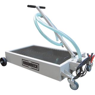 Roughneck Oil Drain Dolly with Pump   15 Gal. Capacity, 12V