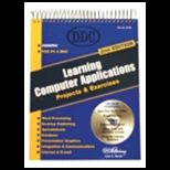 Learning Computer Applications  Projects and Exercises   With CD