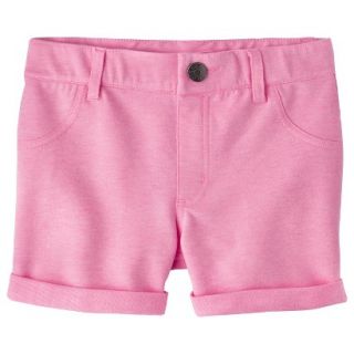 Girls Rolled Cuff Fashion Short   Daring Pink S