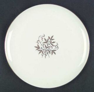 Pickard Regis Dinner Plate, Fine China Dinnerware   Gold Leaves&Berries,Coupe,Go