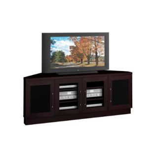 Furnitech Contemporary 60 Corner TV Stand FT60CCCBW