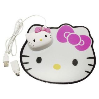 Hello Kitty USB/PS2 Optical Mouse and Mousepad
