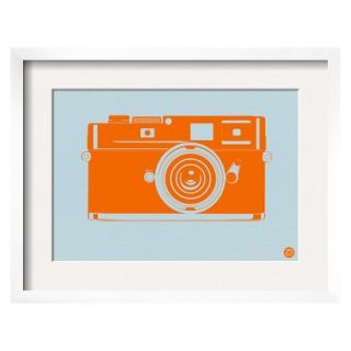 Art   Orange Camera Framed Print