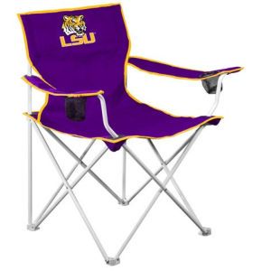 LSU Tigers Logo Chair Team Deluxe Chair