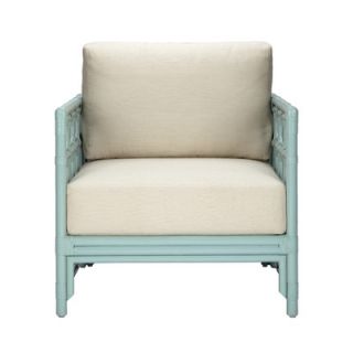 Selamat Regeant Rattan Lounge Chair RGLCRT Finish Light Blue