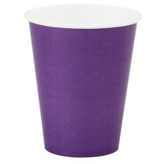 Perfect Purple (Purple) 9 oz. Paper Cups