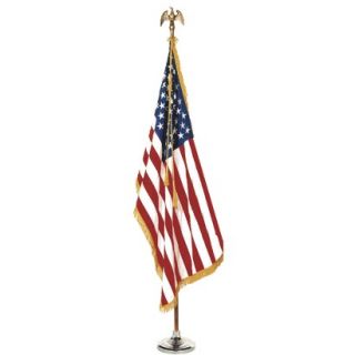 Colonial Nyl Glo US Flag Set   3 x 5