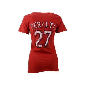 St. Louis Cardinals Jhonny Peralta Majestic MLB Womens Sugar Player T Shirt