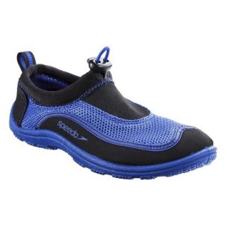 Speedo Junior Boys Surfwalker Water Shoes Black & Royal   Medium