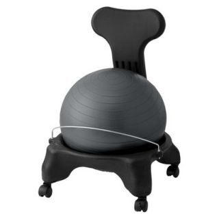 Gaiam Ergonomic Balance Ball Chair   Grey