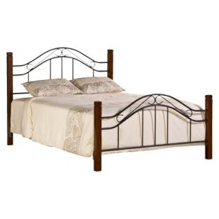 Full Bed Hillsdale Furniture Martson Bed Set with Rails