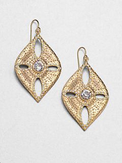 ABS by Allen Schwartz Jewelry Sand Dollar Drop Earrings   Gold