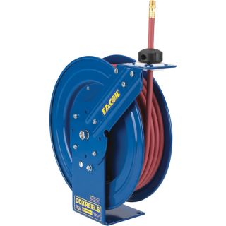 Coxreels EZ Coil Equipped P Series Compact Hose Reel with 1/2 Inch x 50ft. Hose,