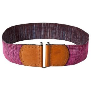 Mossimo Supply Co. Wide Belt   Burgundy S