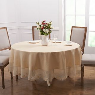 85 Inches Round Table Cloth