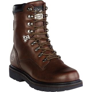 Georgia Renegades 8 Inch Work Boot   Brown, Size 9, Model G8114