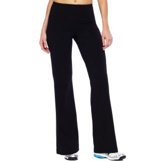 Xersion Semi Fitted Tummy Control Pants, Black, Womens