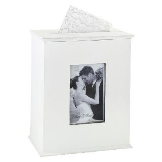 Wooden Keepsake/Card box   White