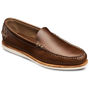 Allen Edmonds Mens Grand Canal Golden Brown Shoes, Size 7 D   50240