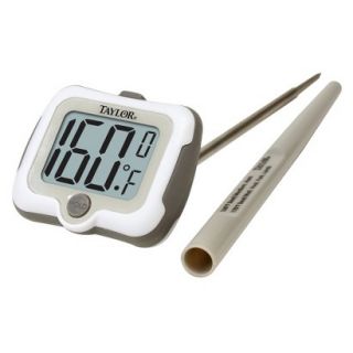 Taylor White/Silver Taylor Pivot Digital Thermometer