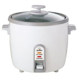 Zojirushi NHS 18WH Rice Cook/Steam/Warm   10 Cup, White