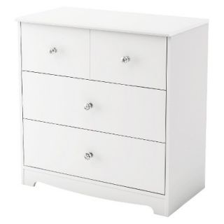 Kids Chest South Shore Little Jewel 3 Drawer Chest   Pure White