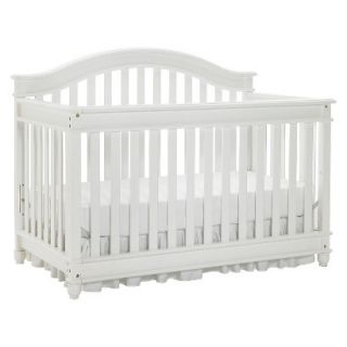 Europa Baby Palisades Convertible Crib   Classic White