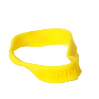 Yellow Rubber Spirit Bracelets