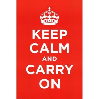 Art   Keep Calm And Carry On Poster (36x24)