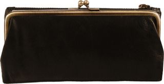 Womens Latico Mavis Wallet 4664   Black Leather Leather Goods