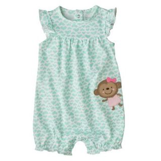 Just One YouMade by Carters Newborn Infant Girls Jumpsuit   Light Blue/White