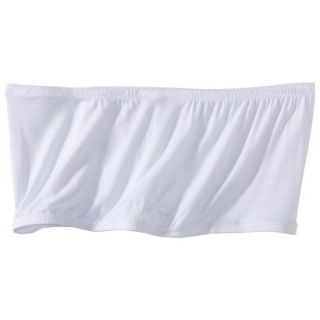 Miss Oops Womens Bandeau Tube   White L/XL
