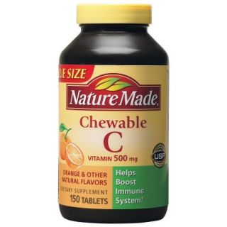 Nature Made Vitamin C 500 mg Value Size Chewables   150 count