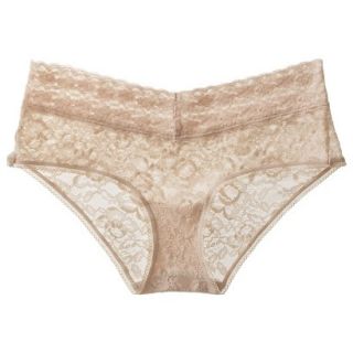 Gilligan & OMalley Womens All Over Lace Hipster   Mochachino L