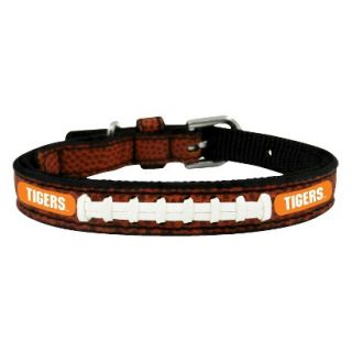Clemson Tigers Classic Leather Toy Football Collar