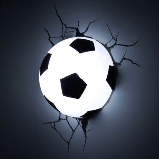 3D Wall Art Nighlight   Soccer Ball