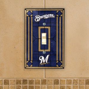 Milwaukee Brewers Switch Plate Cover