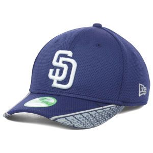 San Diego Padres New Era MLB Youth Vertical Strike 39THIRTY Cap