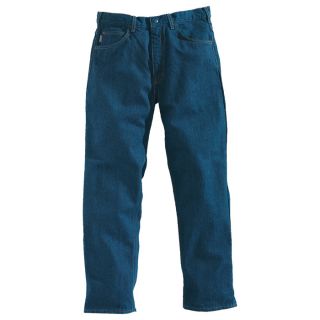 Carhartt Flame Resistant Relaxed Fit Denim Jean   50 Inch Waist x 30 Inch