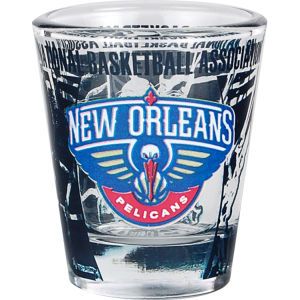 New Orleans Pelicans 3D Wrap Color Collector Glass