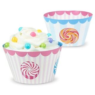 Candy Shoppe Cupcake Wrappers