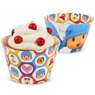 Pocoyo Reversable Cupcake Wrappers