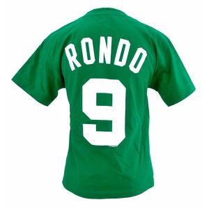Boston Celtics Rajon Rondo Profile NBA Youth Name And Number T Shirt